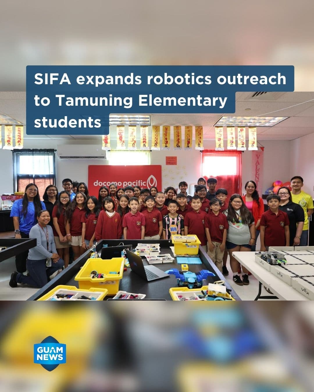 Tamuning Elementary students get hands-on robotics lesson