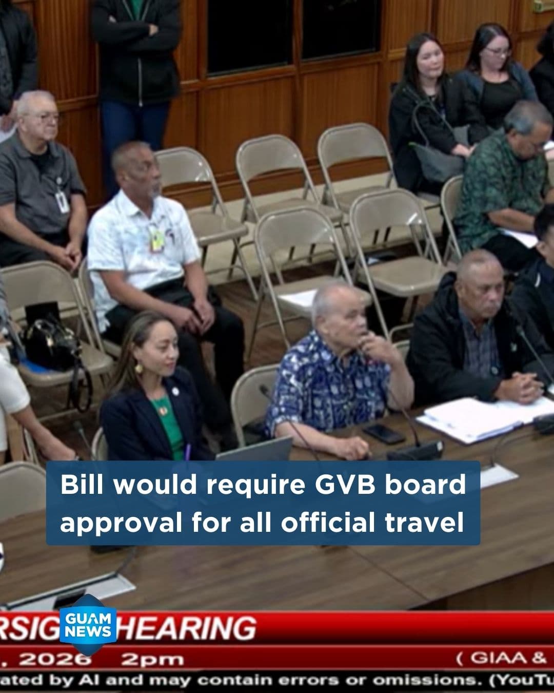 Bill would require GVB board approval for official travel