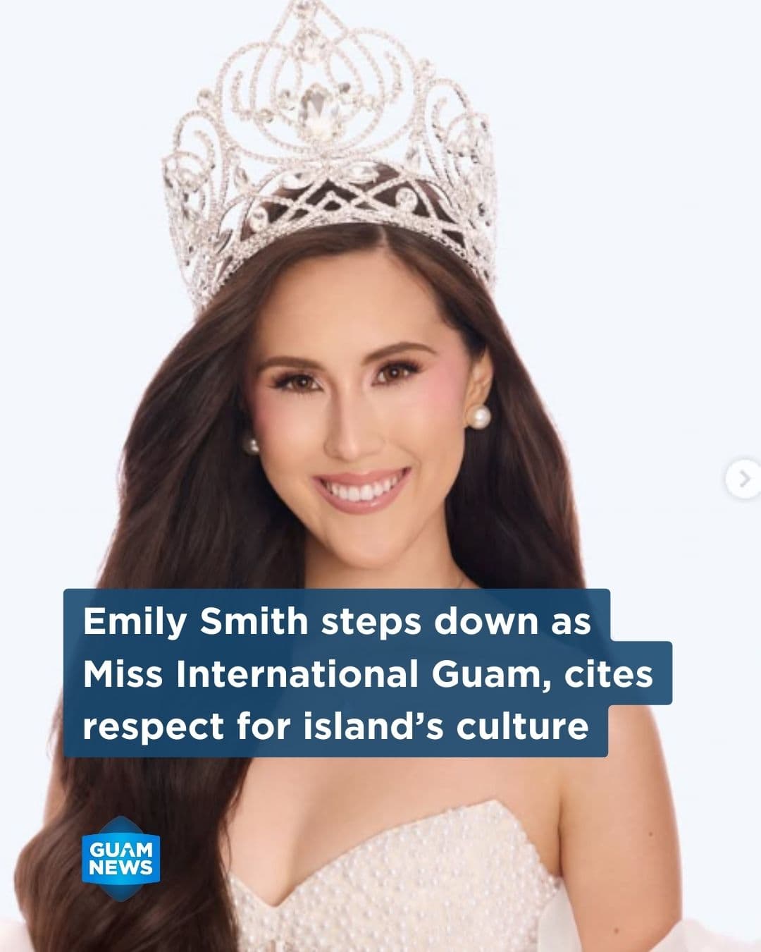 Emily Smith steps down as Miss International Guam