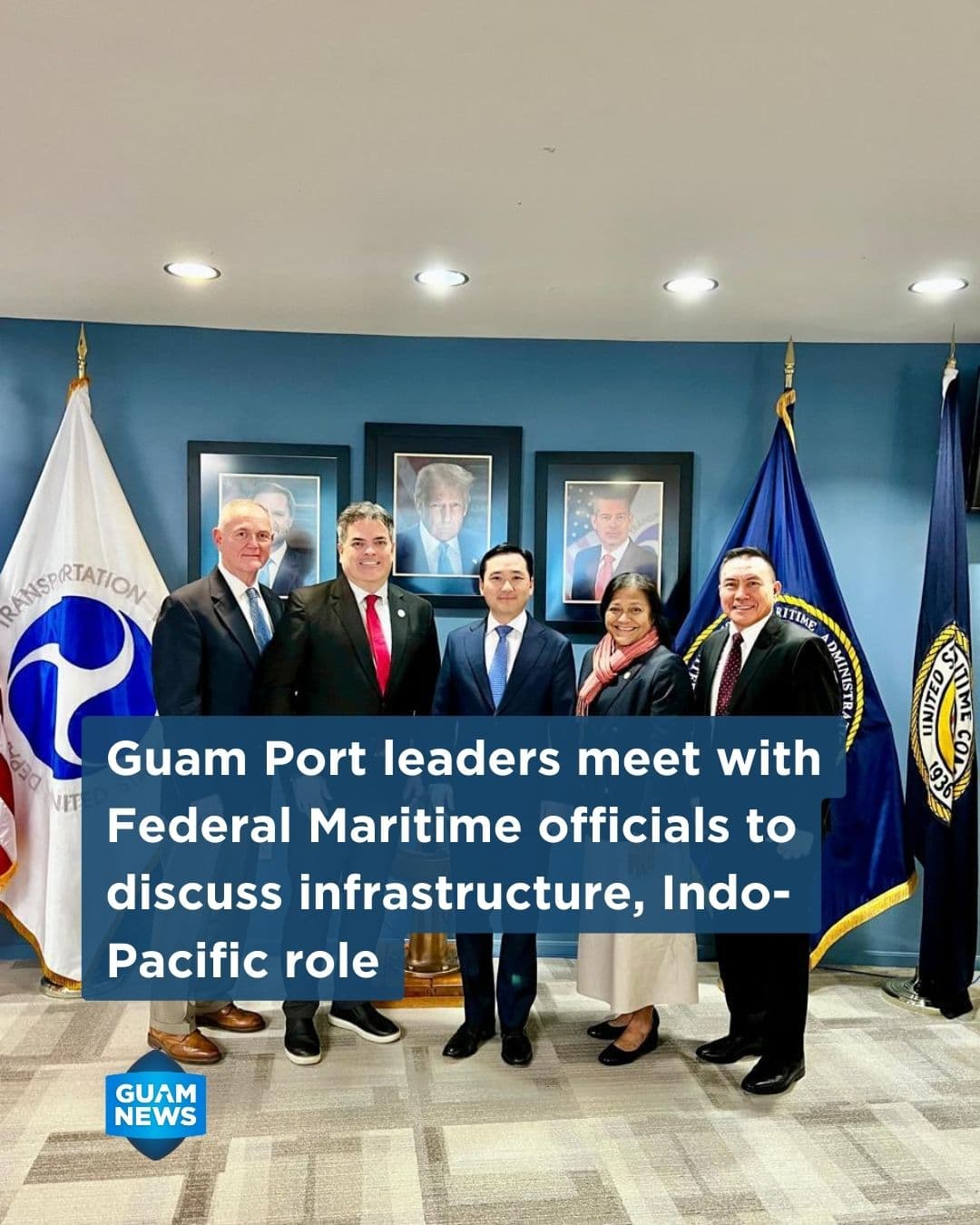 Port leaders meet with federal maritime officials in Washington