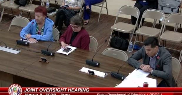 Senators press GDOE and Education Board at oversight hearing