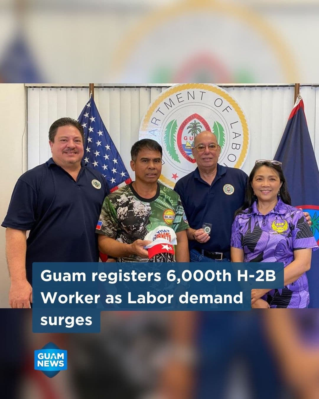 H-2B worker count on Guam passes 6,000