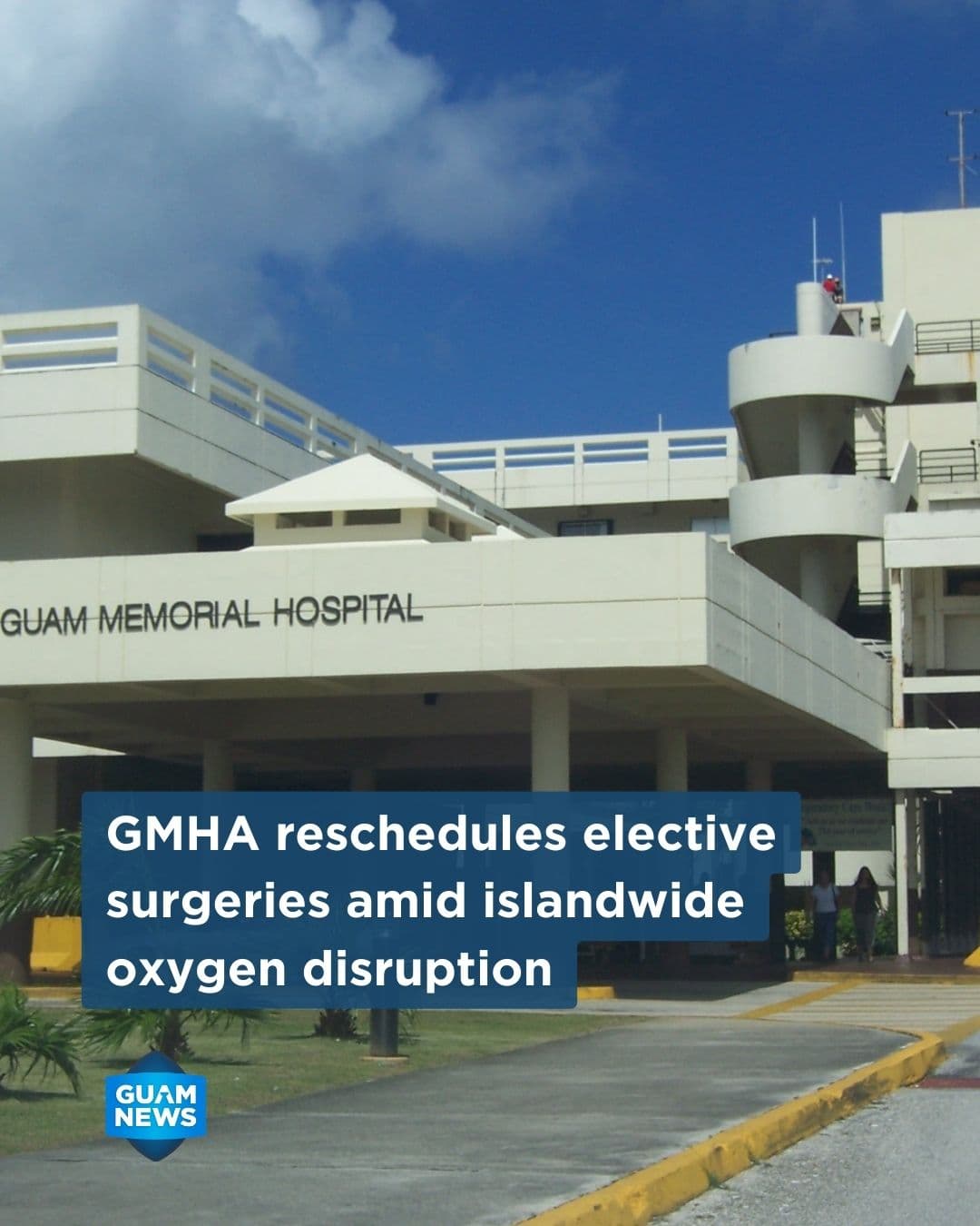 GMH conserves oxygen amid islandwide supply disruption