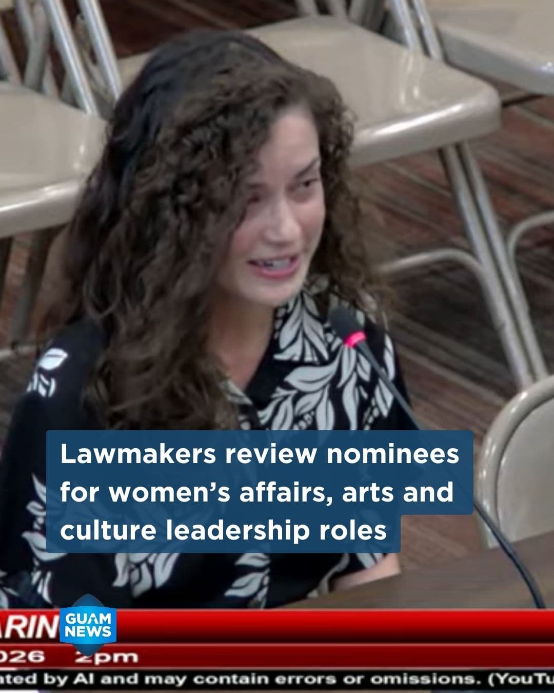 Lawmakers review appointments on women's advocacy and culture