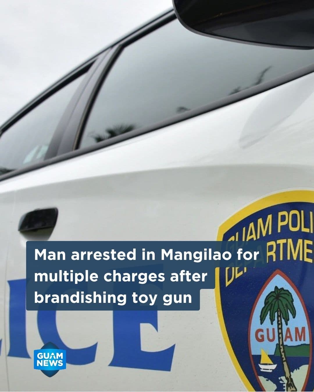 Yona man arrested after brandishing apparent firearm