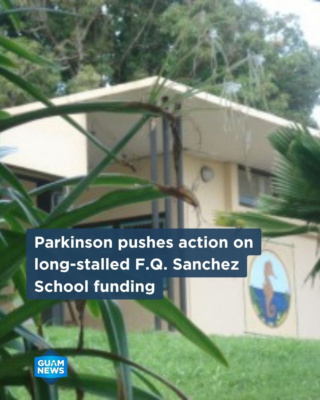 Parkinson presses for funds to finish school rehabilitation