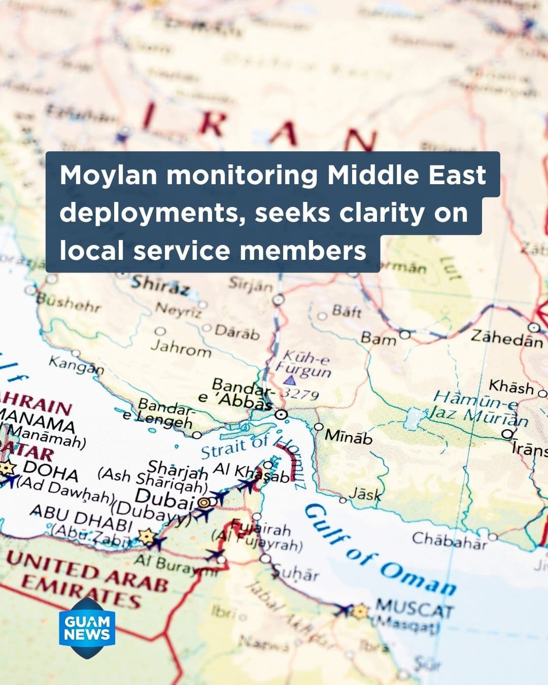 Moylan tracks U.S. military movements in the Middle East