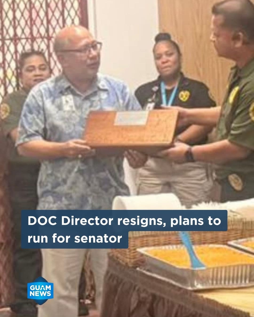 Corrections director Fred Bordallo resigns to run for office
