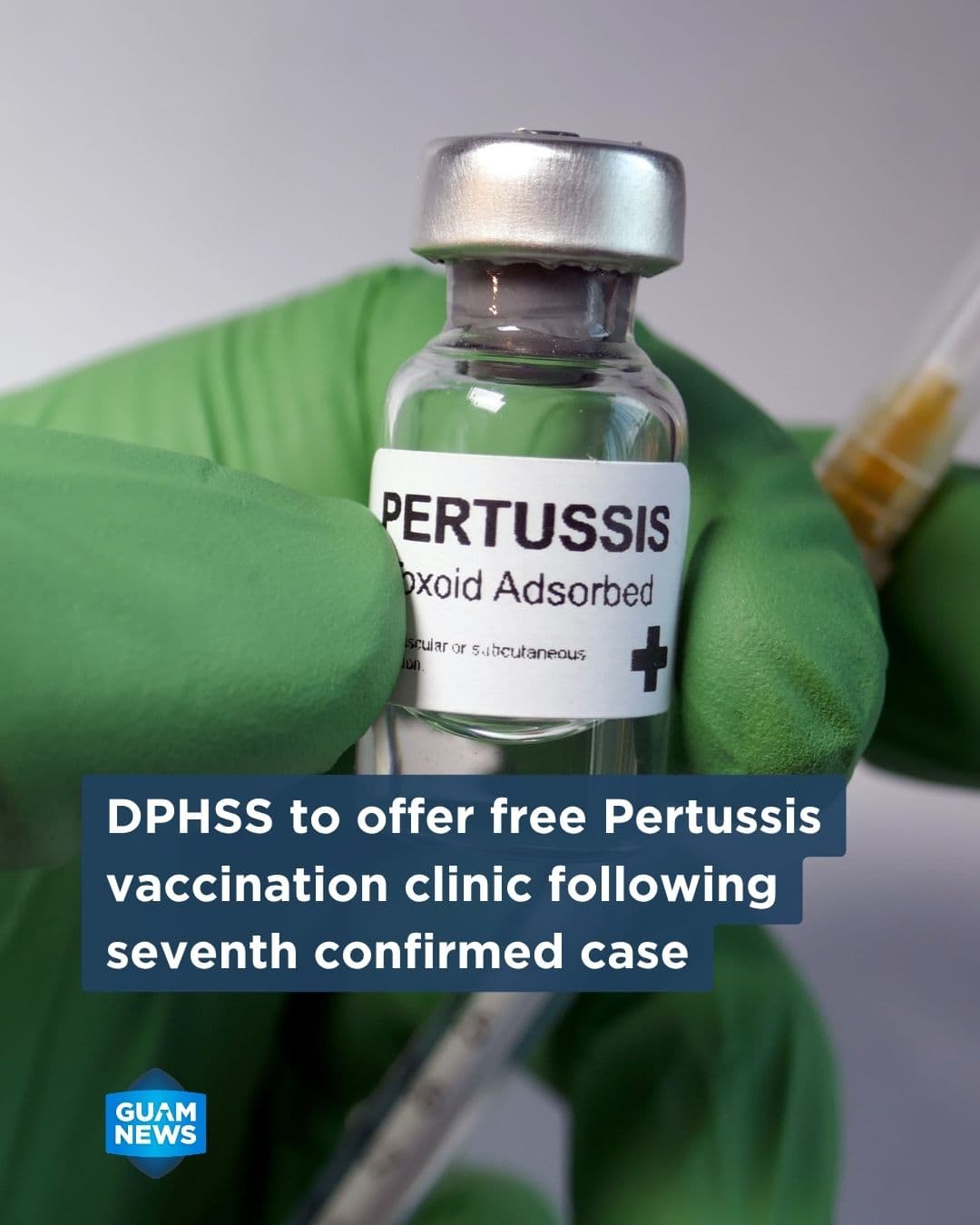 Public Health to hold free whooping cough immunization clinic