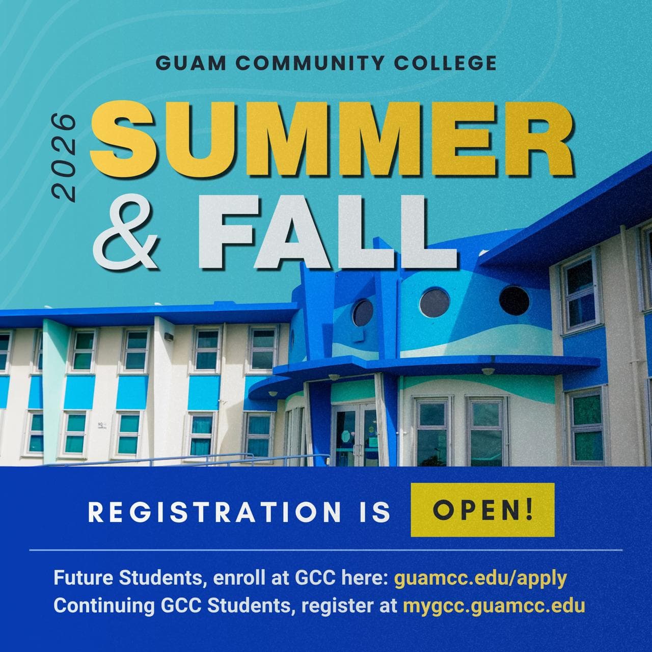 GCC opens summer and fall 2026 registration
