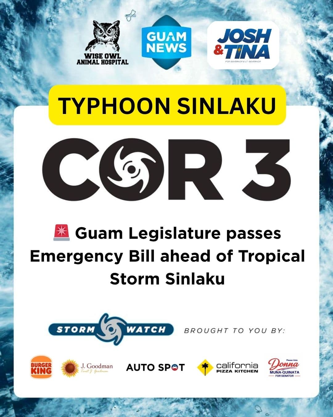 Legislature appropriates $25M for typhoon response