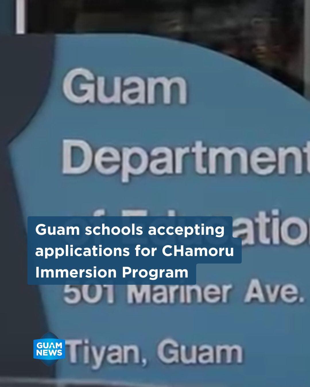 GDOE opens applications for CHamoru immersion program