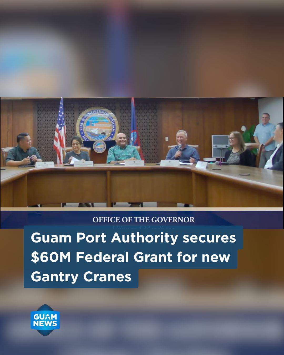 Guam wins $60M federal grant to replace port cranes