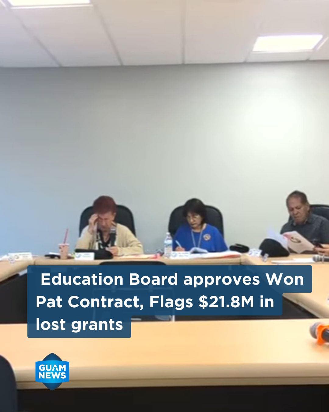 Education Board approves four-year contract for Won Pat