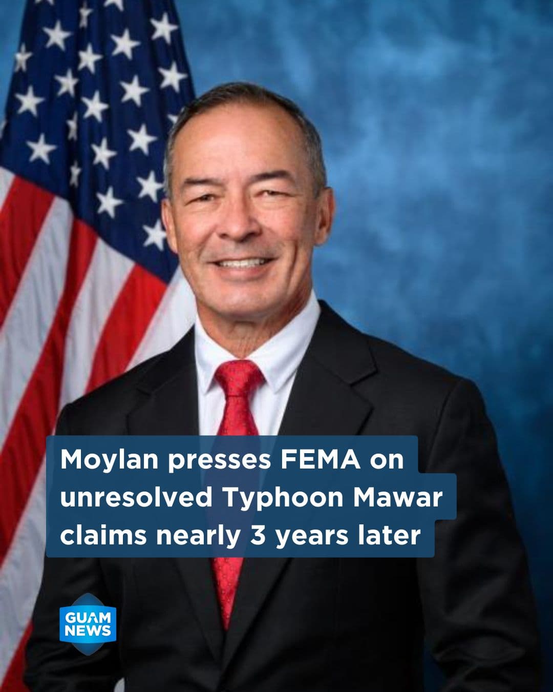 Moylan demands FEMA answers on unresolved Sinlaku claims