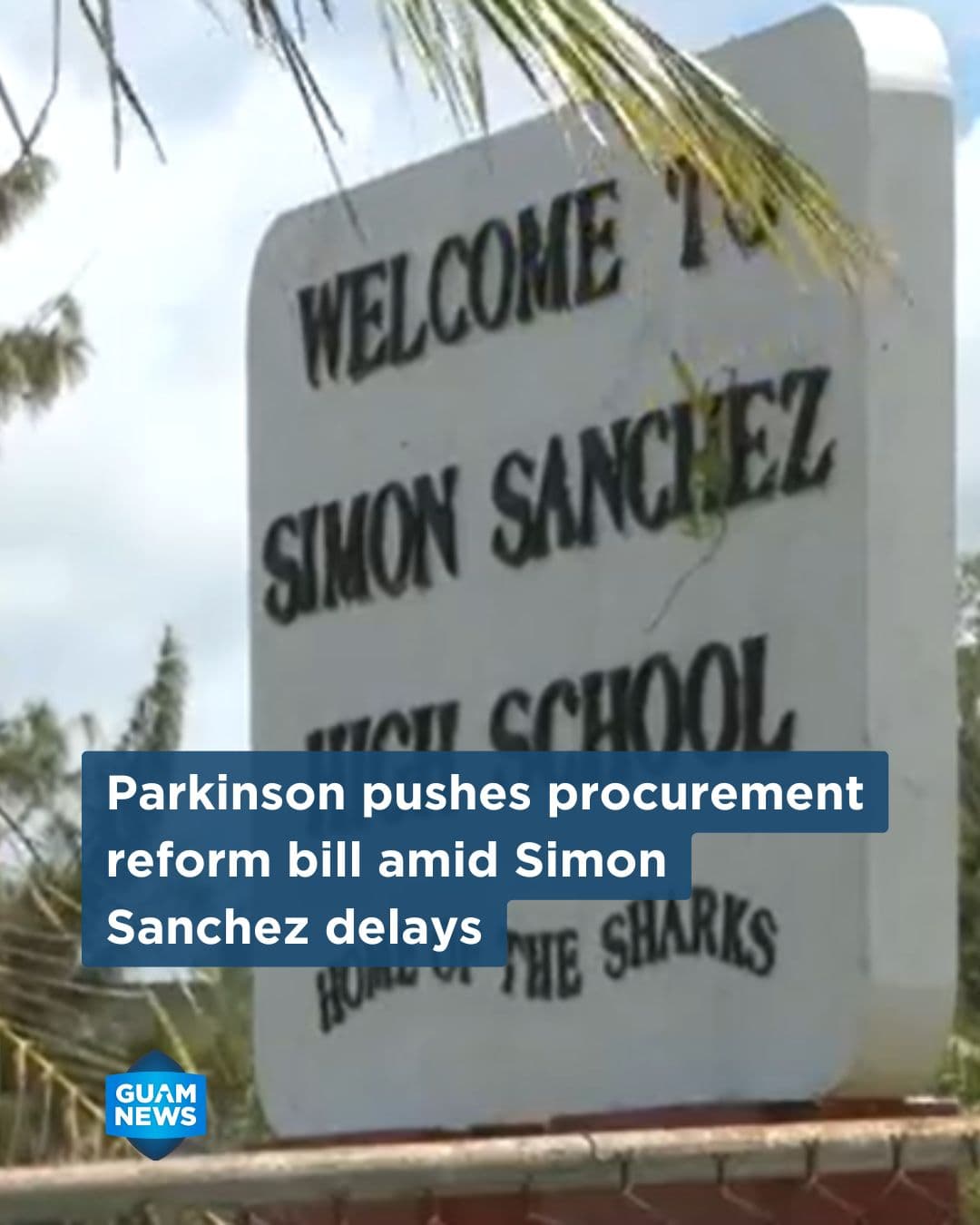 Parkinson seeks hearing on procurement reform bill