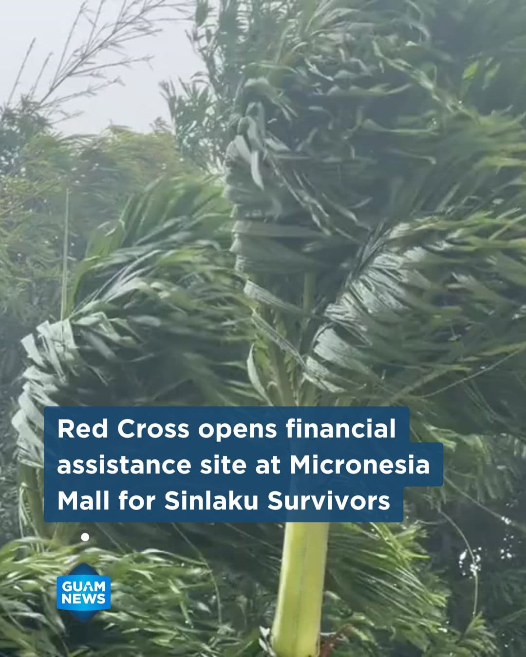 Red Cross moves typhoon assistance site to Micronesia Mall
