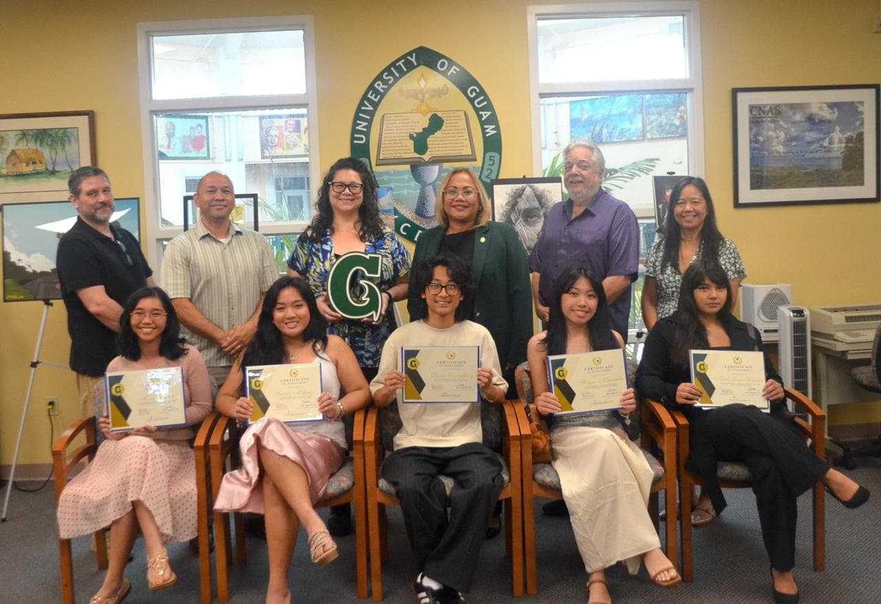 UOG honors winners of Tritons Night of the Arts