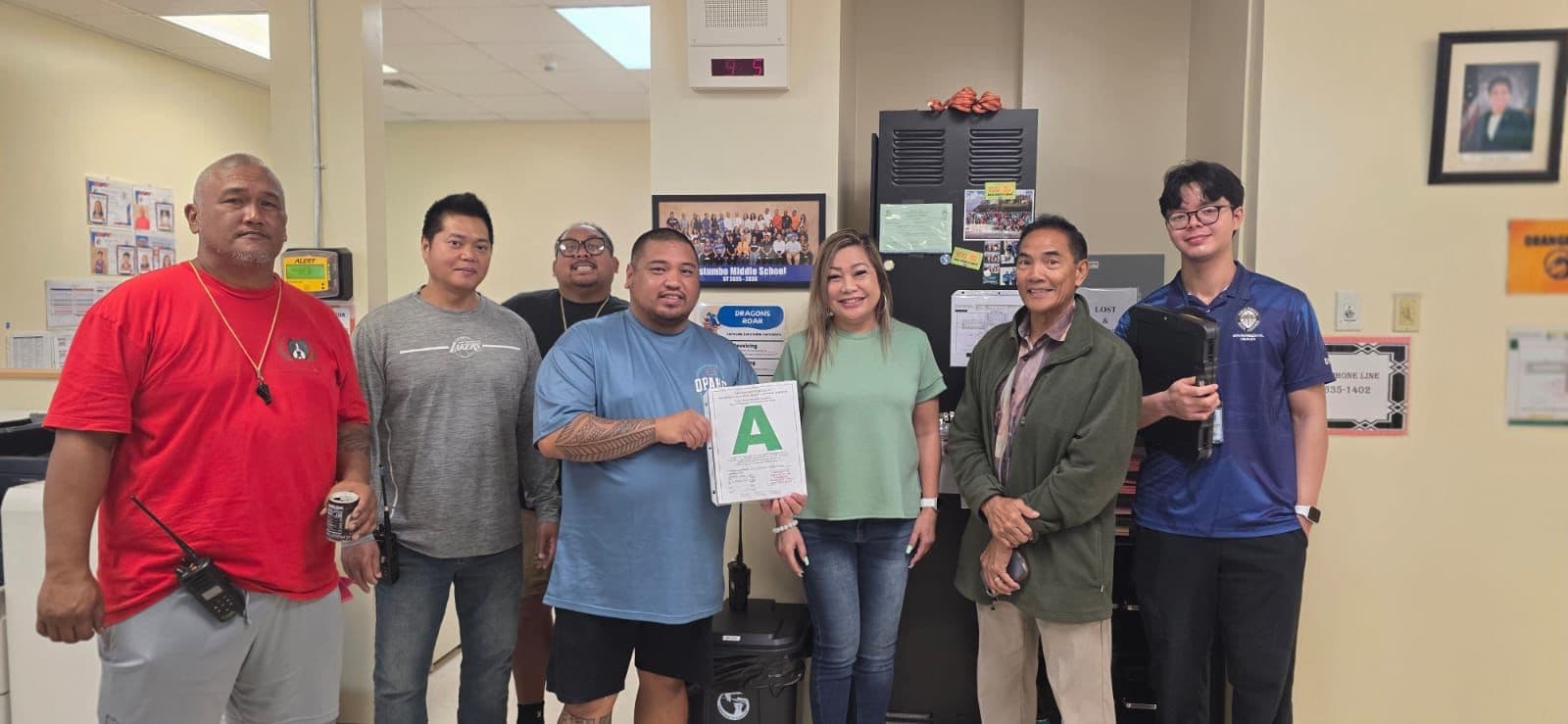 Astumbo Middle School earns 'A' health inspection rating