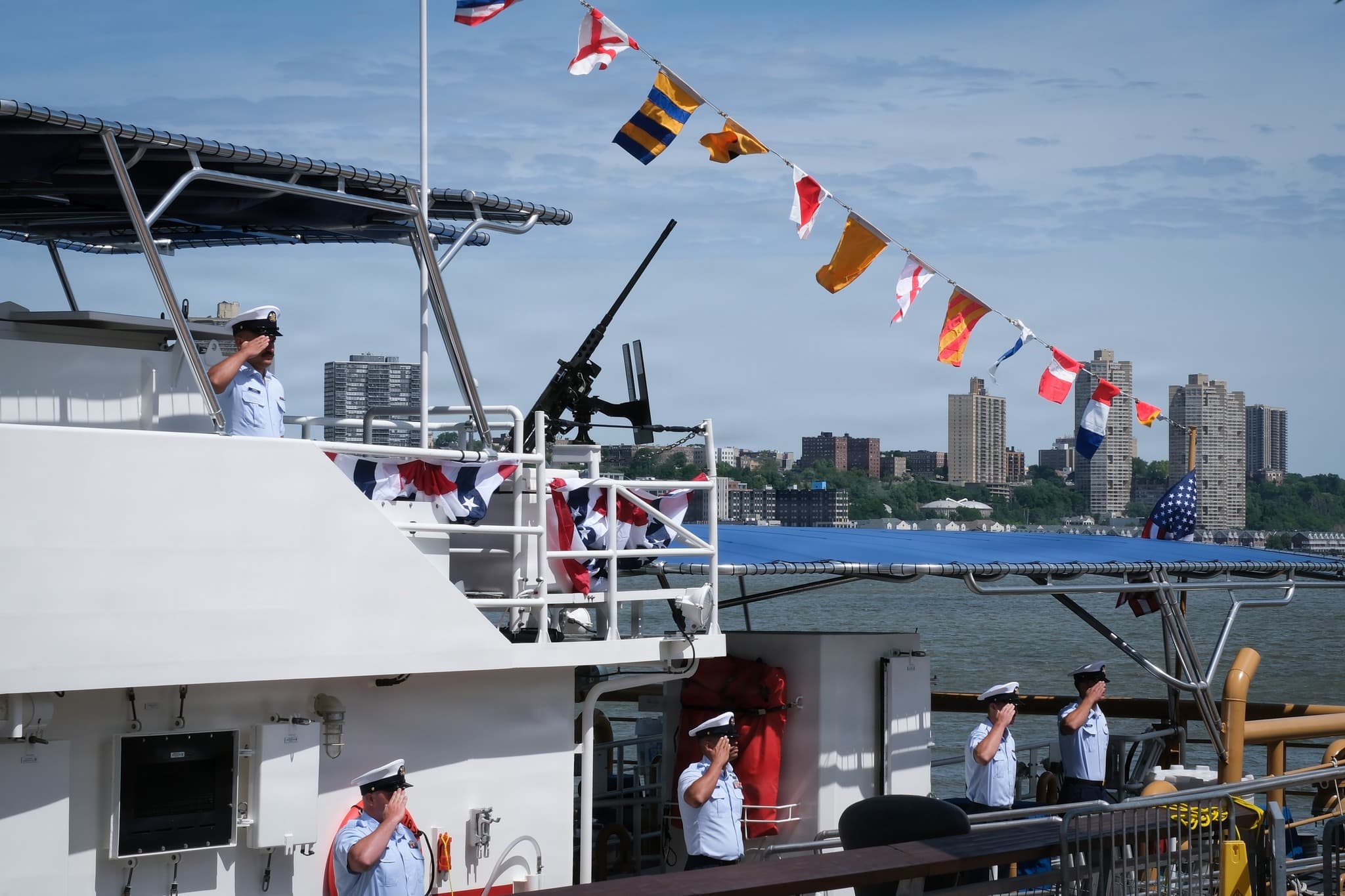 Coast Guard commissions cutter USCGC Vincent Danz