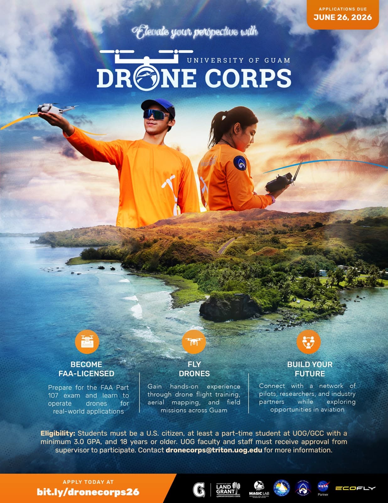 UOG Drone Corps opens applications for sixth cohort