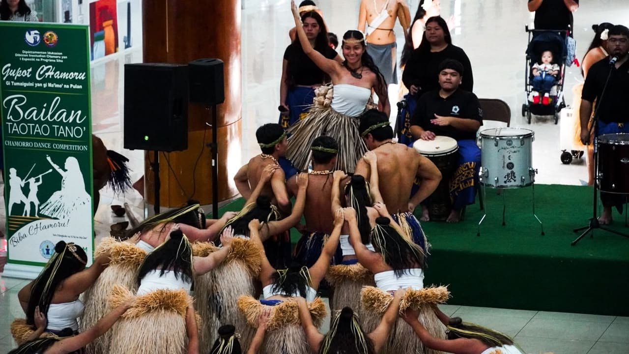 Astumbo and George Washington share CHamoru dance title