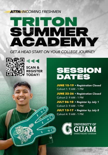 UOG invites incoming freshmen to free summer academy