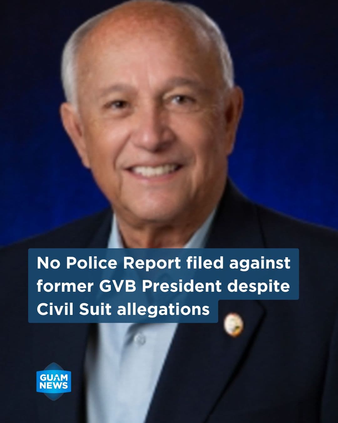 Police records show no complaint filed against former GVB head