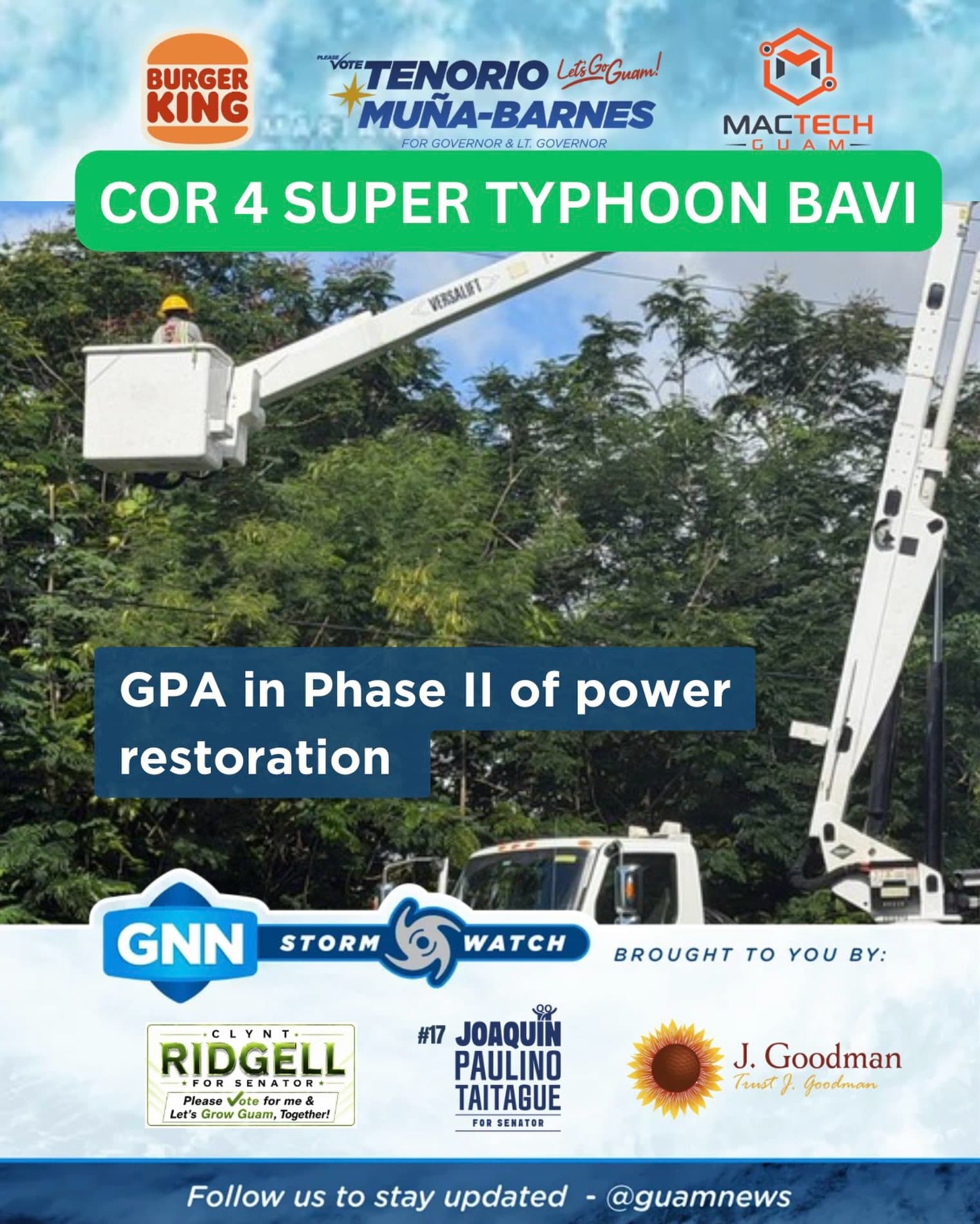 Power restoration reaches 46% of system load