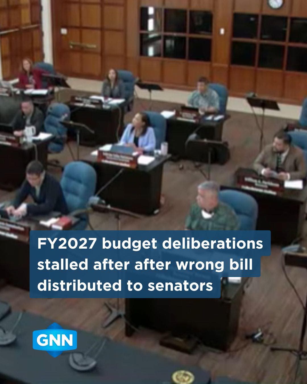 Legislature recesses after wrong budget bill is printed