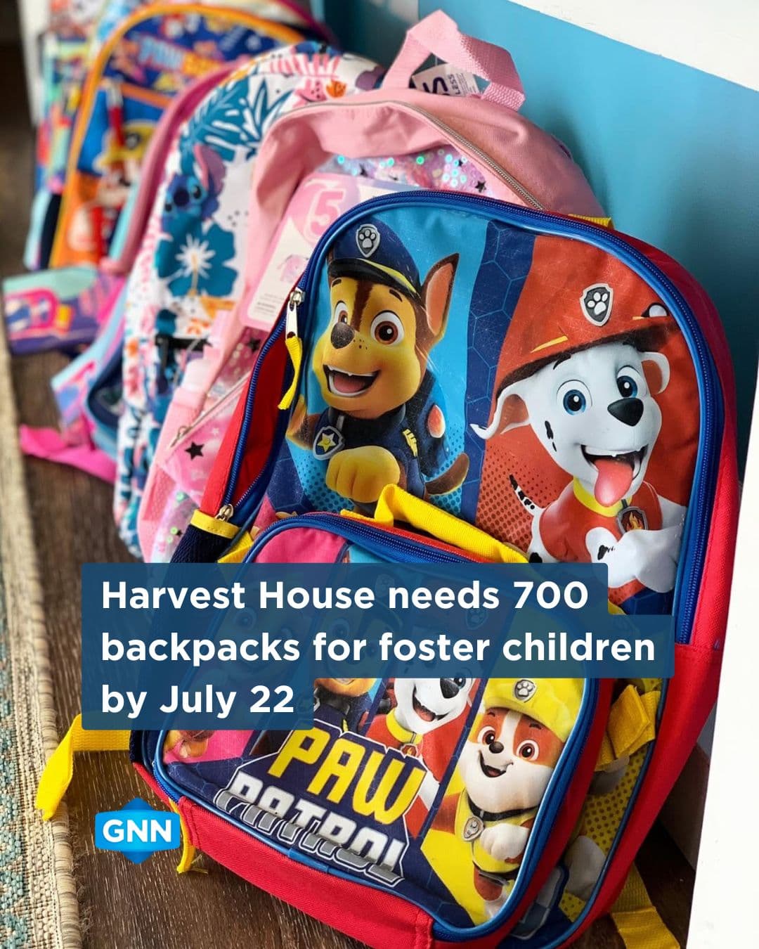Harvest House seeks donations for 700 foster children