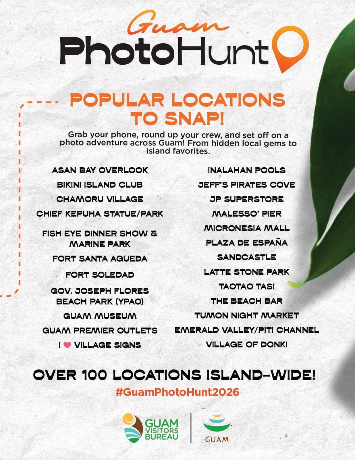 GVB launches Guam Photo Hunt for summer