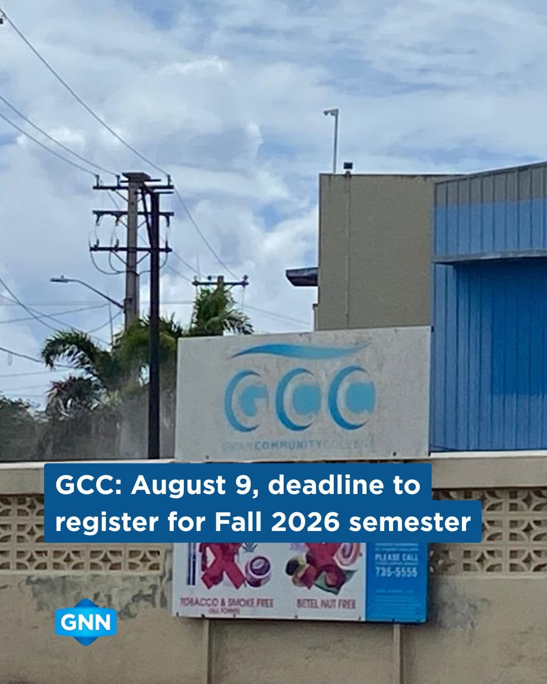 GCC fall 2026 registration is underway