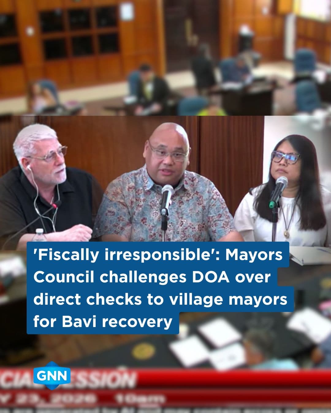 Tensions flare in special session over typhoon funding bill