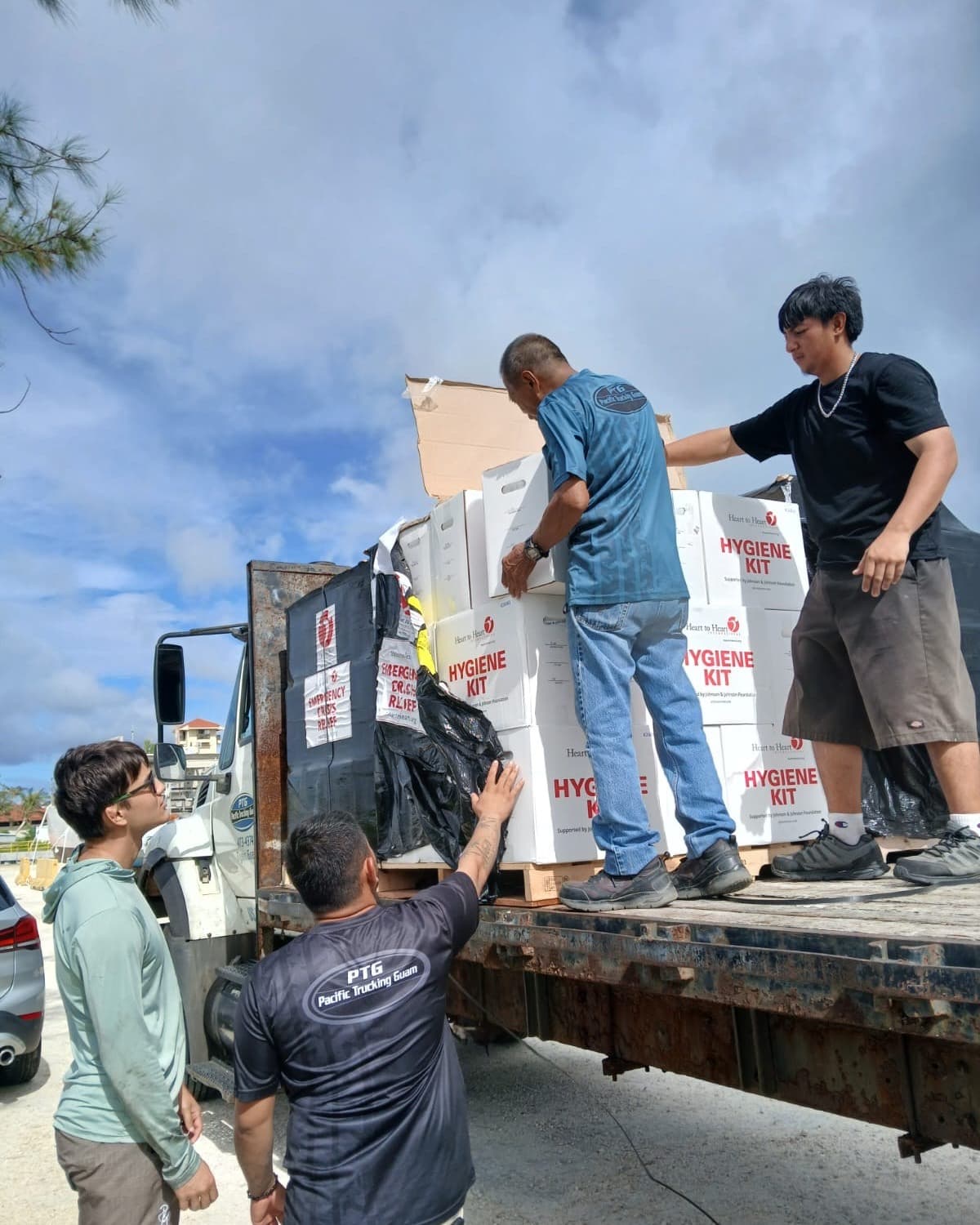 Be Heartfelt sends 2,400 hygiene kits to storm-hit Rota